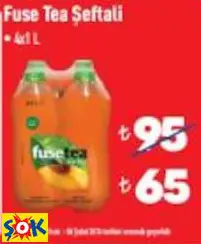 FUSE TEA ŞEFTALİ • 4X1 L SOĞUK ÇAY İCE TEA